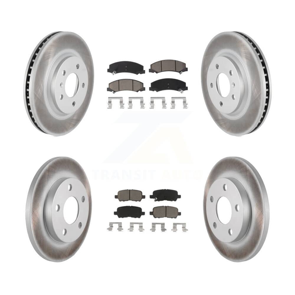 Transit Auto - KGC-101023 - Front and Rear Disc Brake Kits