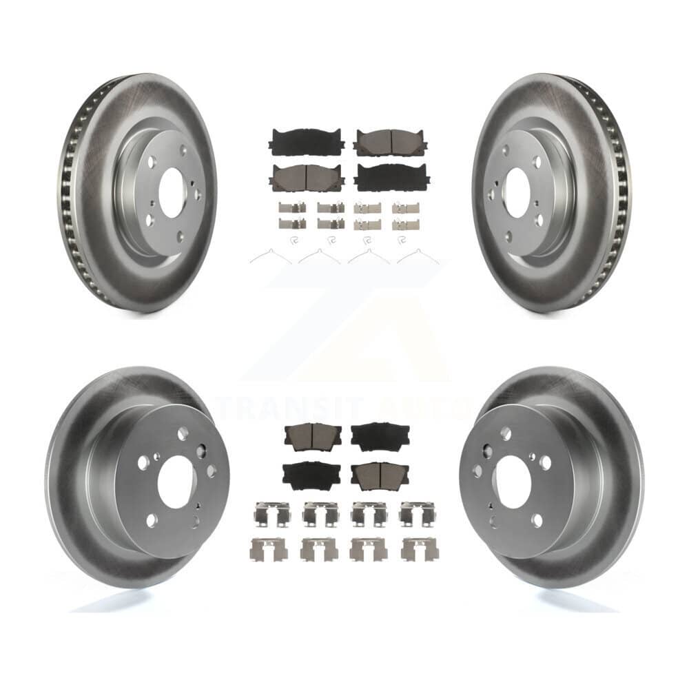 Transit Auto - KGC-101030 - Front and Rear Disc Brake Kits