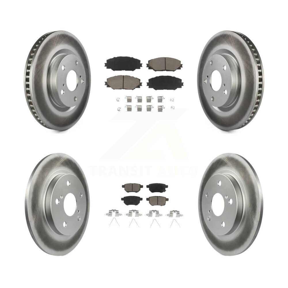 Transit Auto - KGC-101034 - Front and Rear Disc Brake Kits