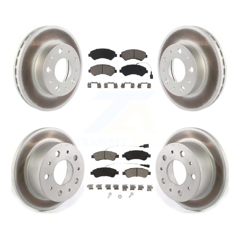 Transit Auto - KGC-101038 - Front and Rear Disc Brake Kits