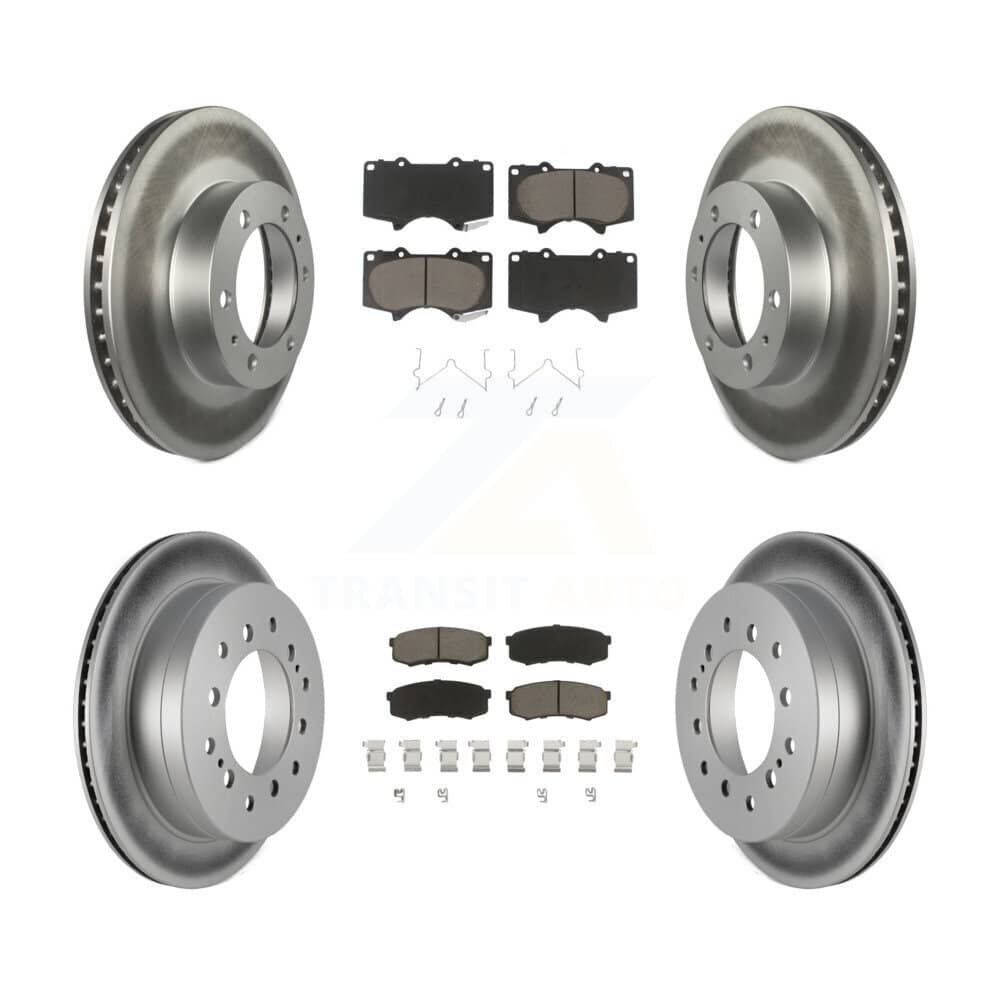 Transit Auto - KGC-101042 - Front and Rear Disc Brake Kits