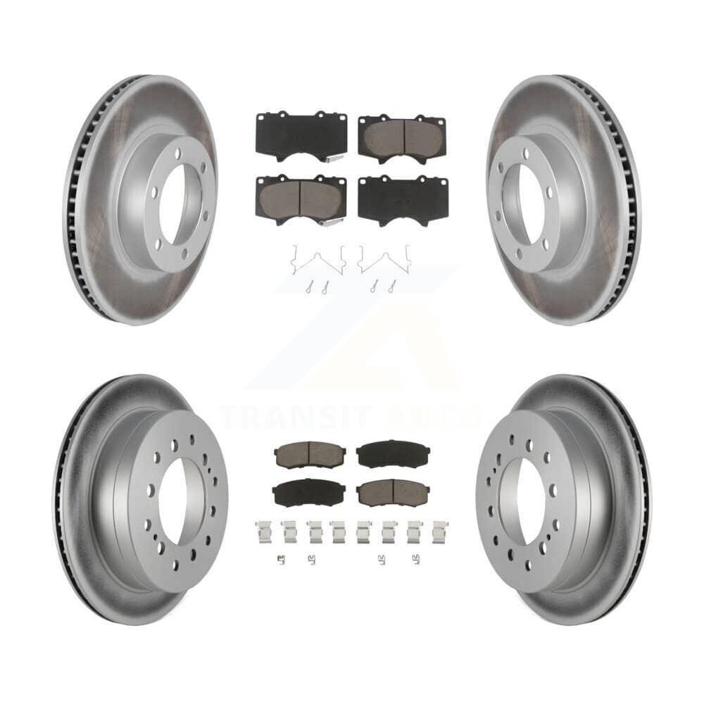 Transit Auto - KGC-101043 - Front and Rear Disc Brake Kits