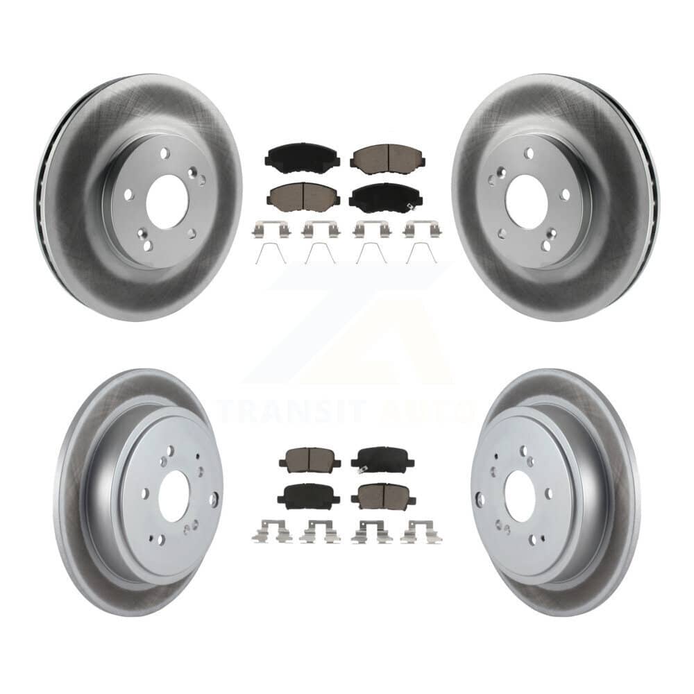 Transit Auto - KGC-101058 - Front and Rear Disc Brake Kits
