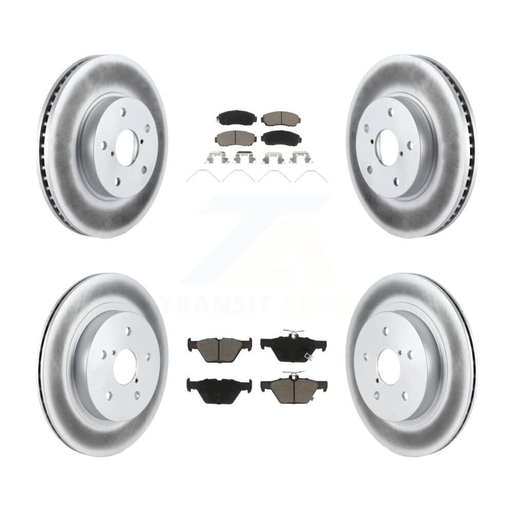 Transit Auto - KGC-101087 - Front and Rear Disc Brake Kits