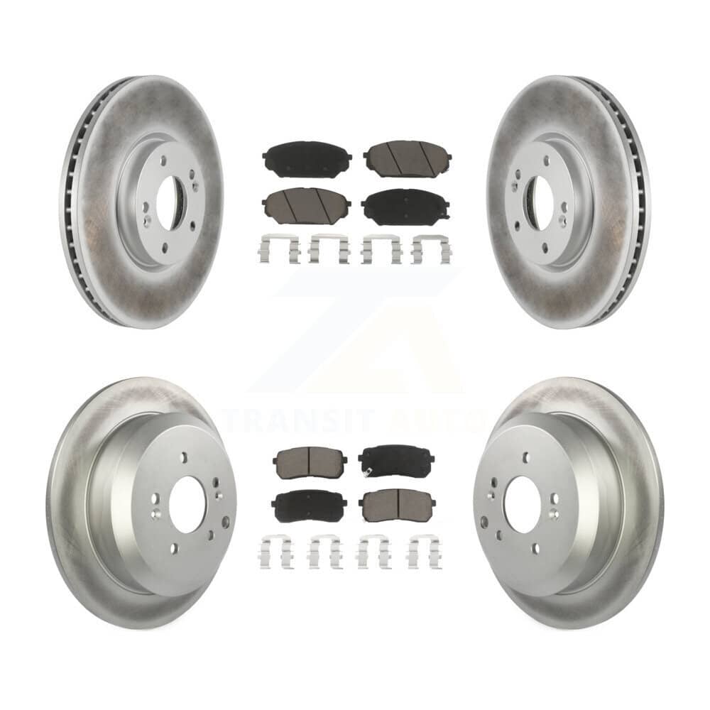 Transit Auto - KGC-101103 - Front and Rear Disc Brake Kits