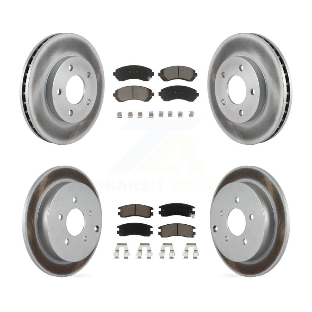 Transit Auto - KGC-101121 - Front and Rear Disc Brake Kits
