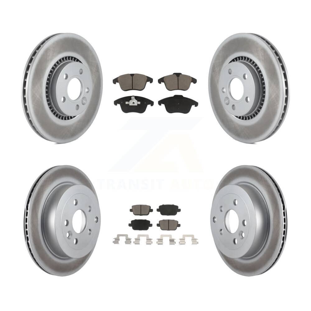 Transit Auto - KGC-101123 - Front and Rear Disc Brake Kits