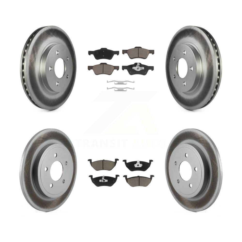 Transit Auto - KGC-101125 - Front and Rear Disc Brake Kits