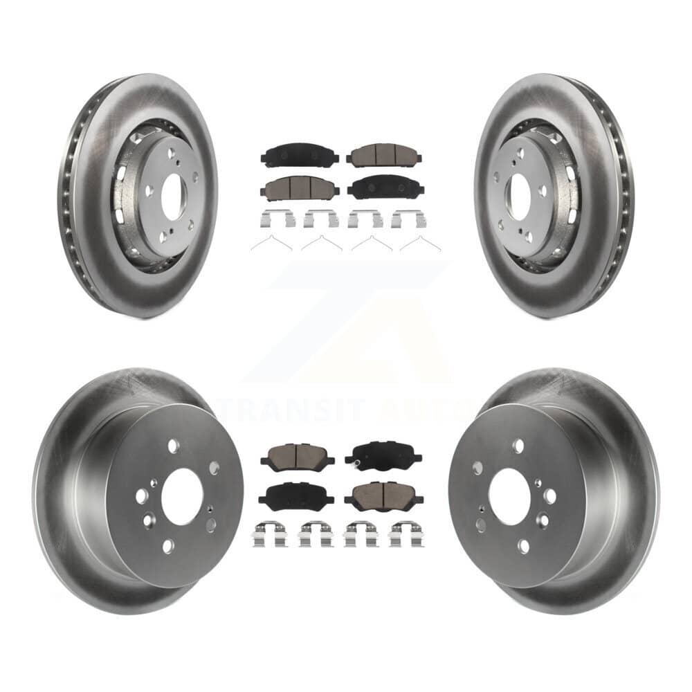 Transit Auto - KGC-101128 - Front and Rear Disc Brake Kits