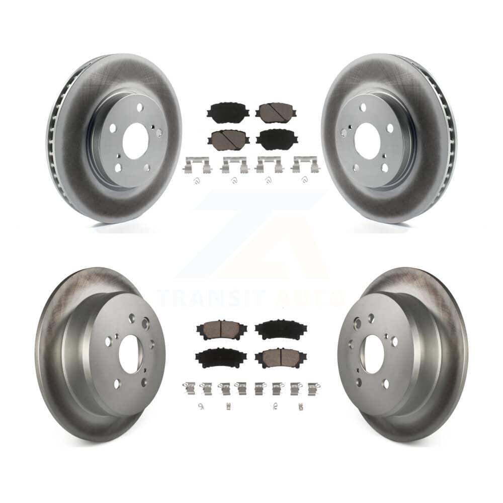 Transit Auto - KGC-101139 - Front and Rear Disc Brake Kits