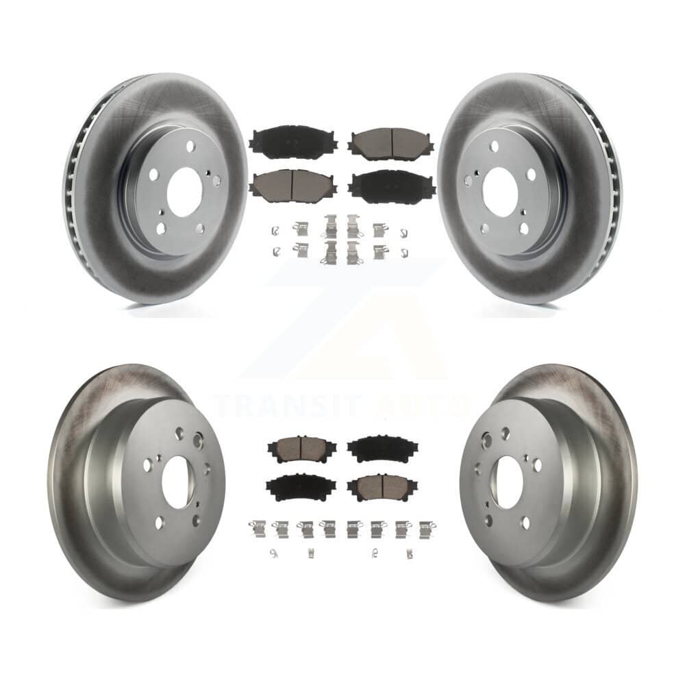 Transit Auto - KGC-101140 - Front and Rear Disc Brake Kits