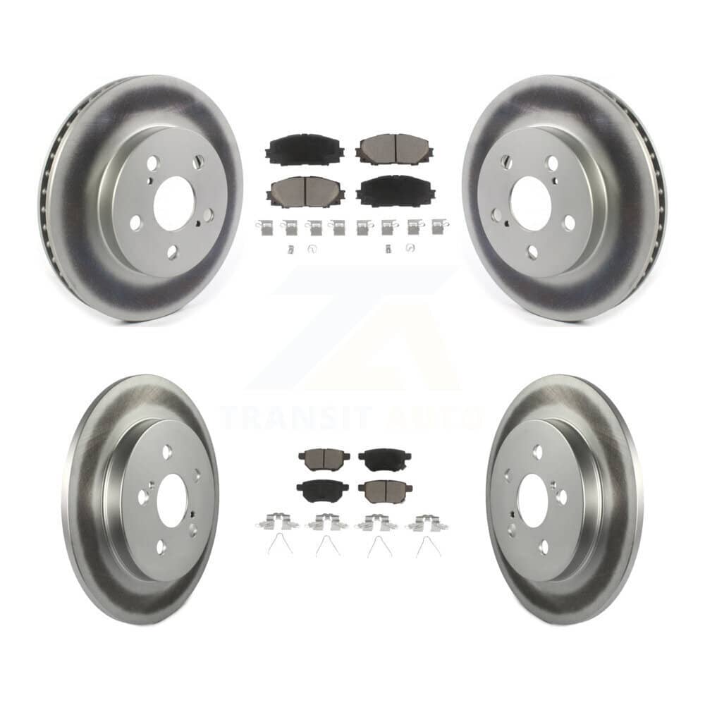 Transit Auto - KGC-101142 - Front and Rear Disc Brake Kits