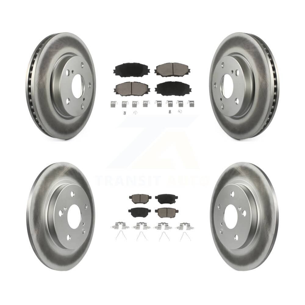 Transit Auto - KGC-101145 - Front and Rear Disc Brake Kits