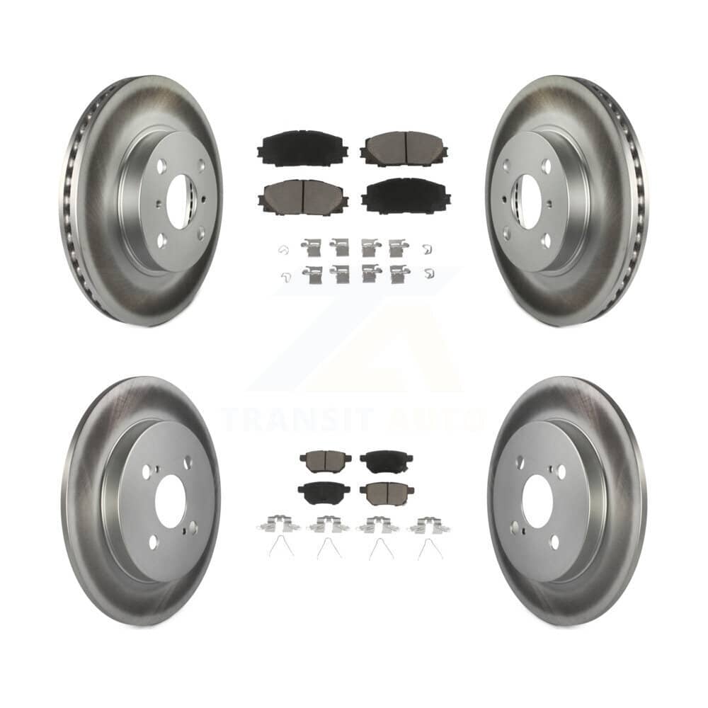 Transit Auto - KGC-101147 - Front and Rear Disc Brake Kits
