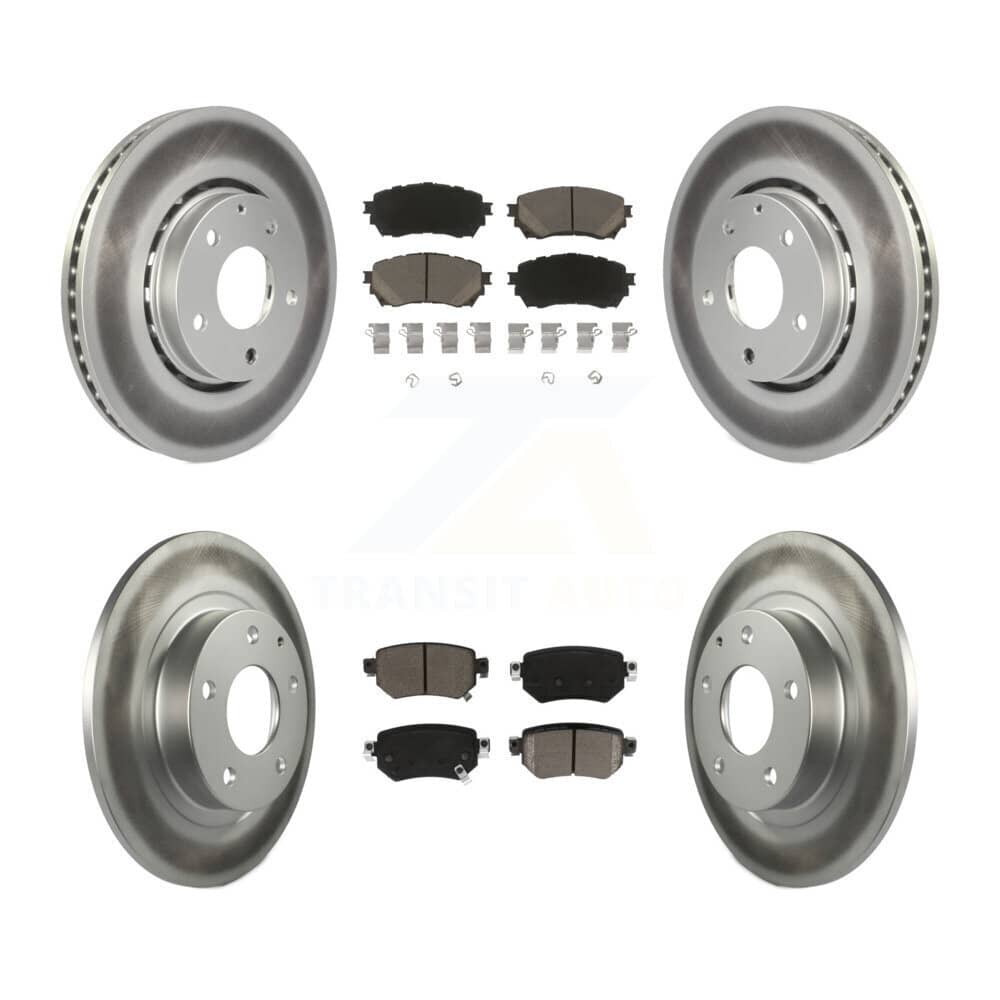 Transit Auto - KGC-101153 - Front and Rear Disc Brake Kits