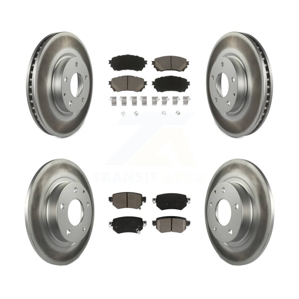 Transit Auto - KGC-101154 - Front and Rear Disc Brake Kits