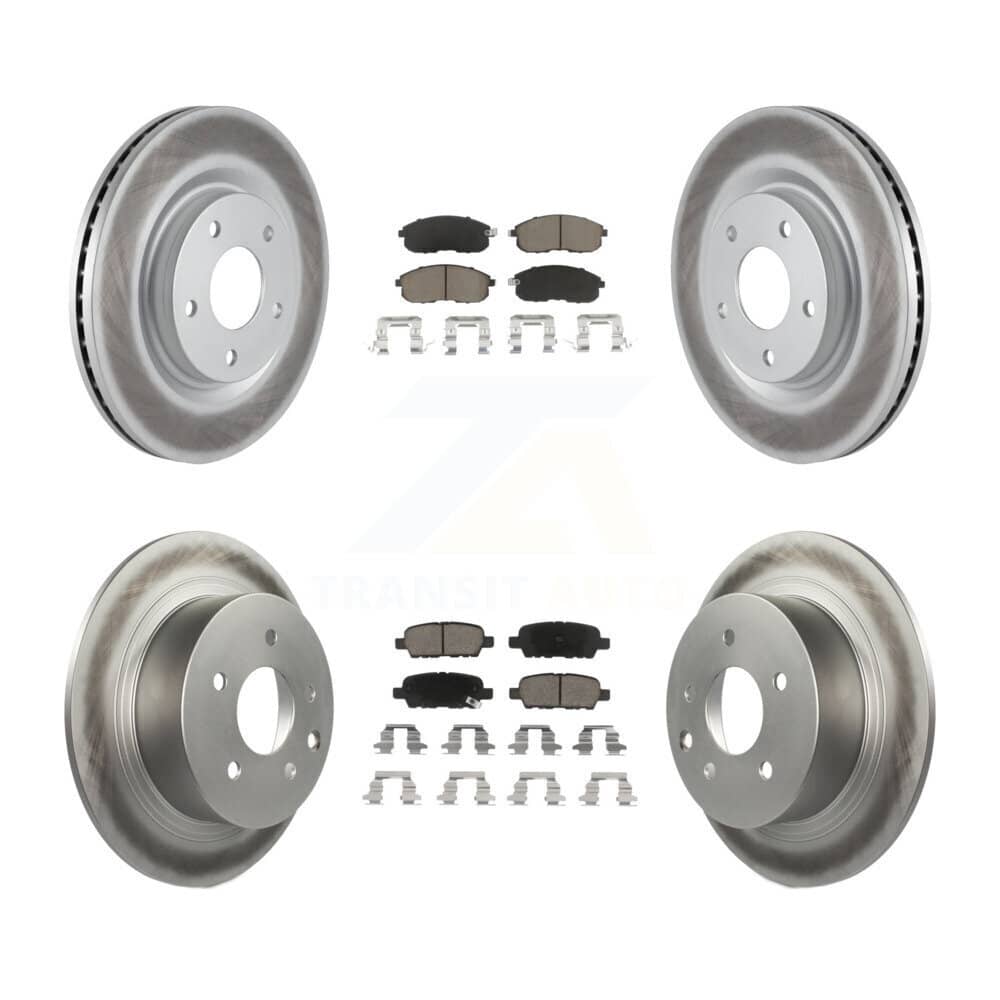 Transit Auto - KGC-101161 - Front and Rear Disc Brake Kits