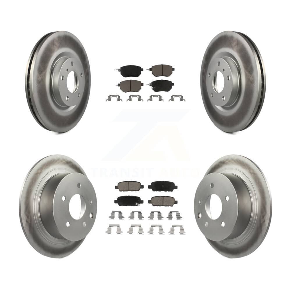 Transit Auto - KGC-101168 - Front and Rear Disc Brake Kits