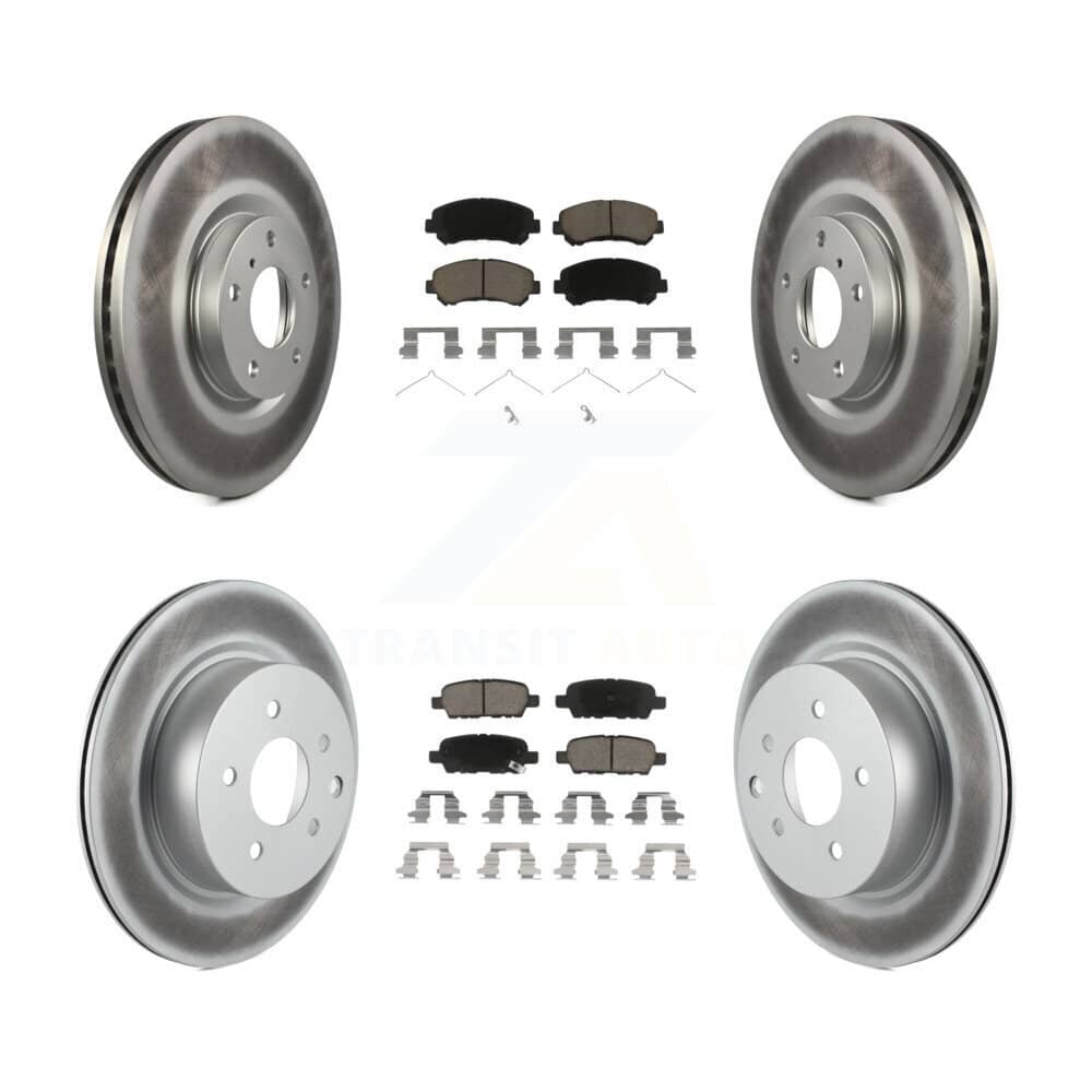Transit Auto - KGC-101171 - Front and Rear Disc Brake Kits