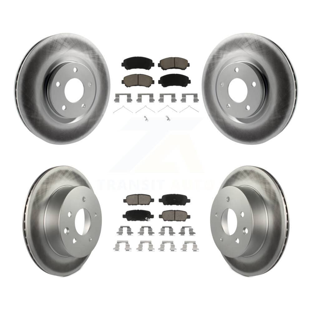 Transit Auto - KGC-101176 - Front and Rear Disc Brake Kits