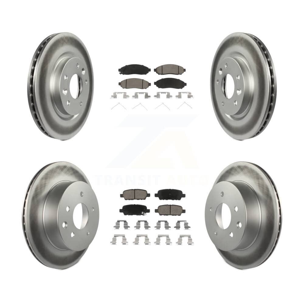 Transit Auto - KGC-101188 - Front and Rear Disc Brake Kits