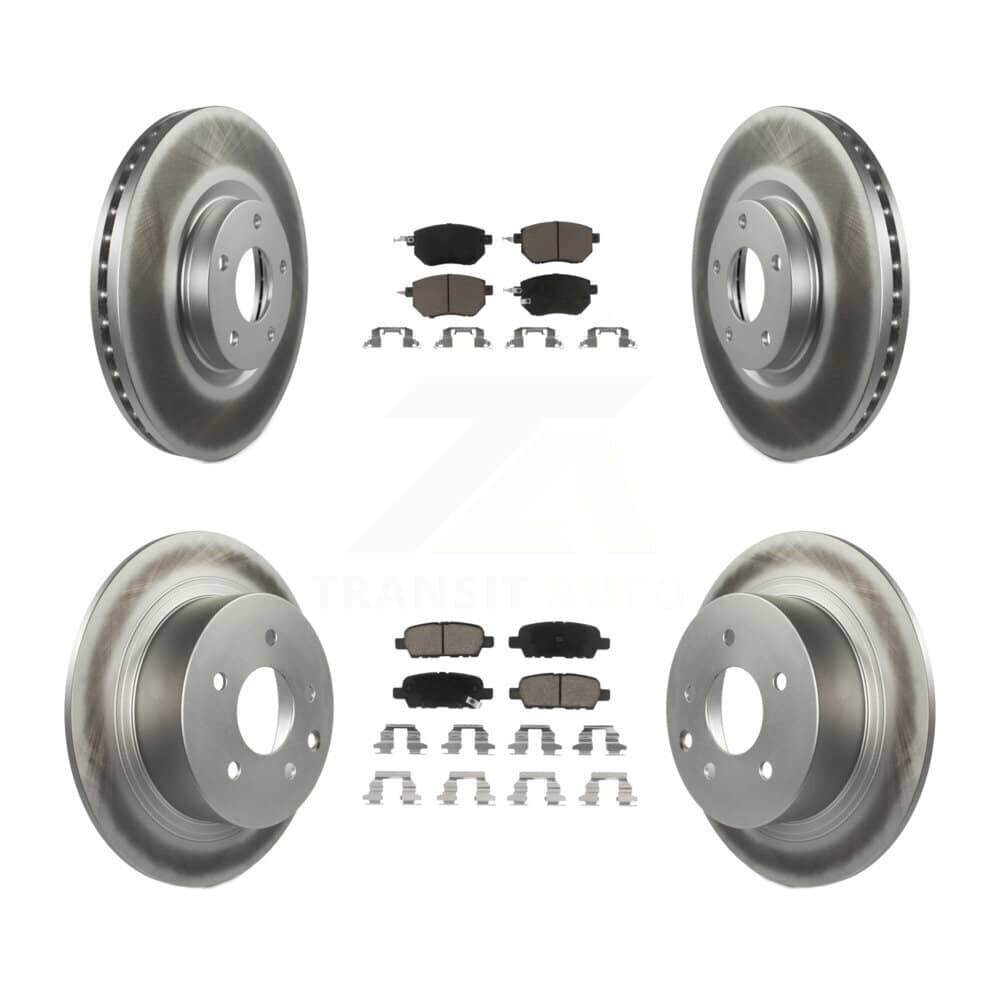 Transit Auto - KGC-101190 - Front and Rear Disc Brake Kits