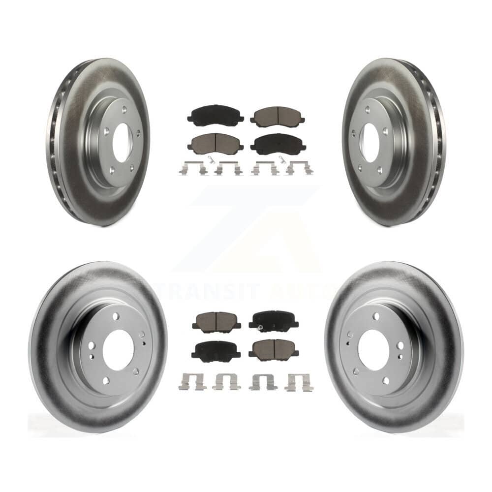 Transit Auto - KGC-101197 - Front and Rear Disc Brake Kits