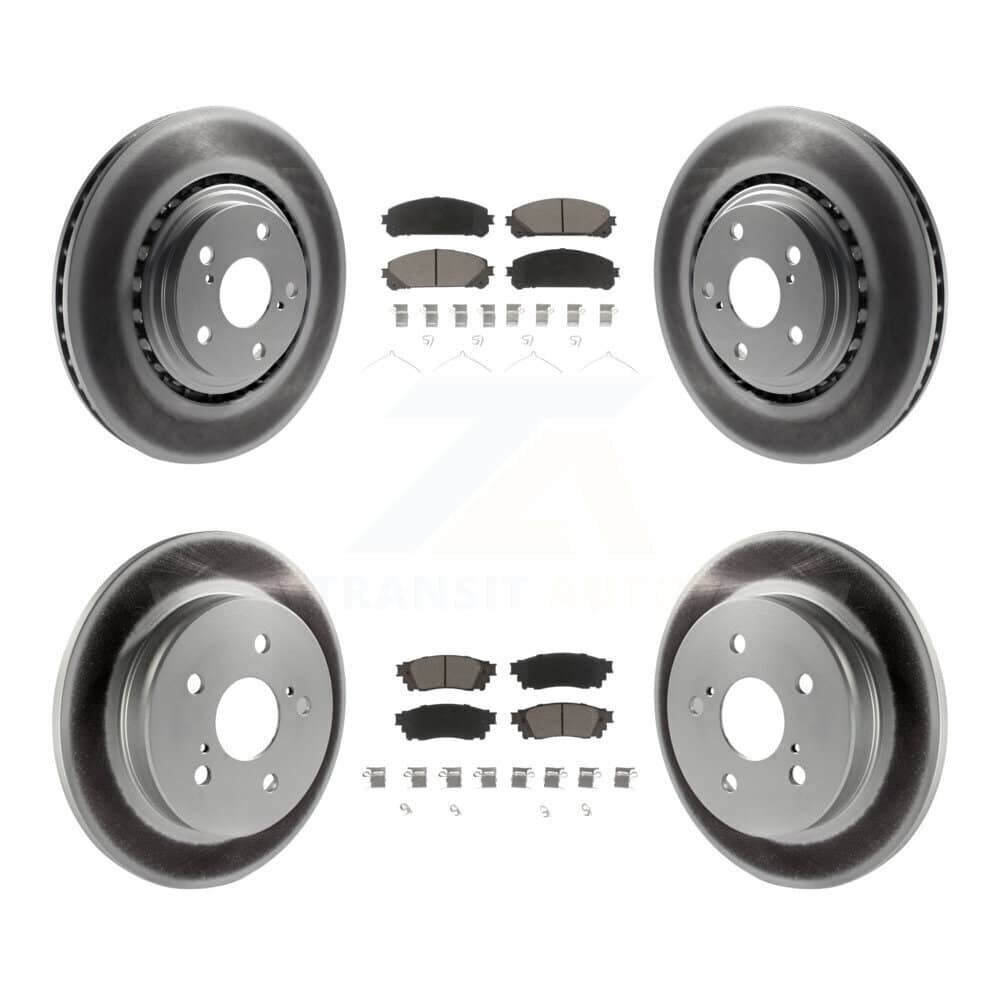 Transit Auto - KGC-101204 - Front and Rear Disc Brake Kits
