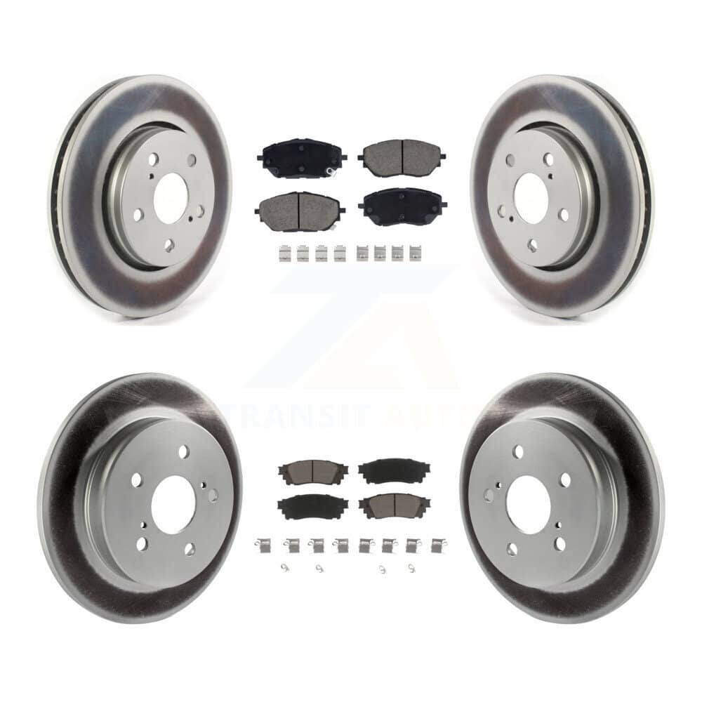 Transit Auto - KGC-101205 - Front and Rear Disc Brake Kits