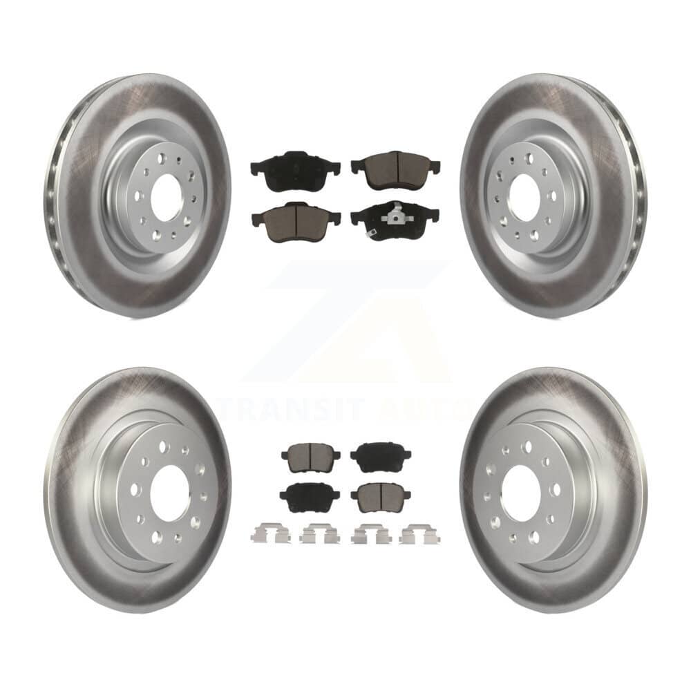 Transit Auto - KGC-101207 - Front and Rear Disc Brake Kits