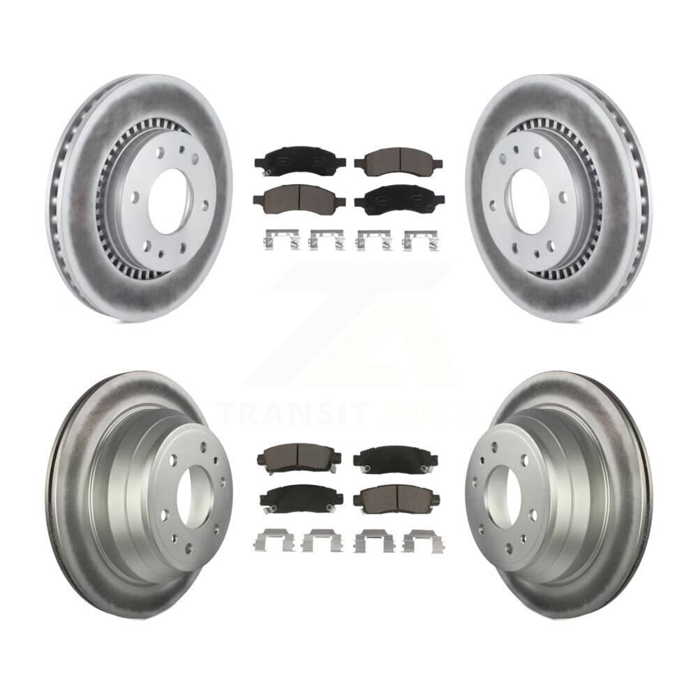 Transit Auto - KGC-101234 - Front and Rear Disc Brake Kits