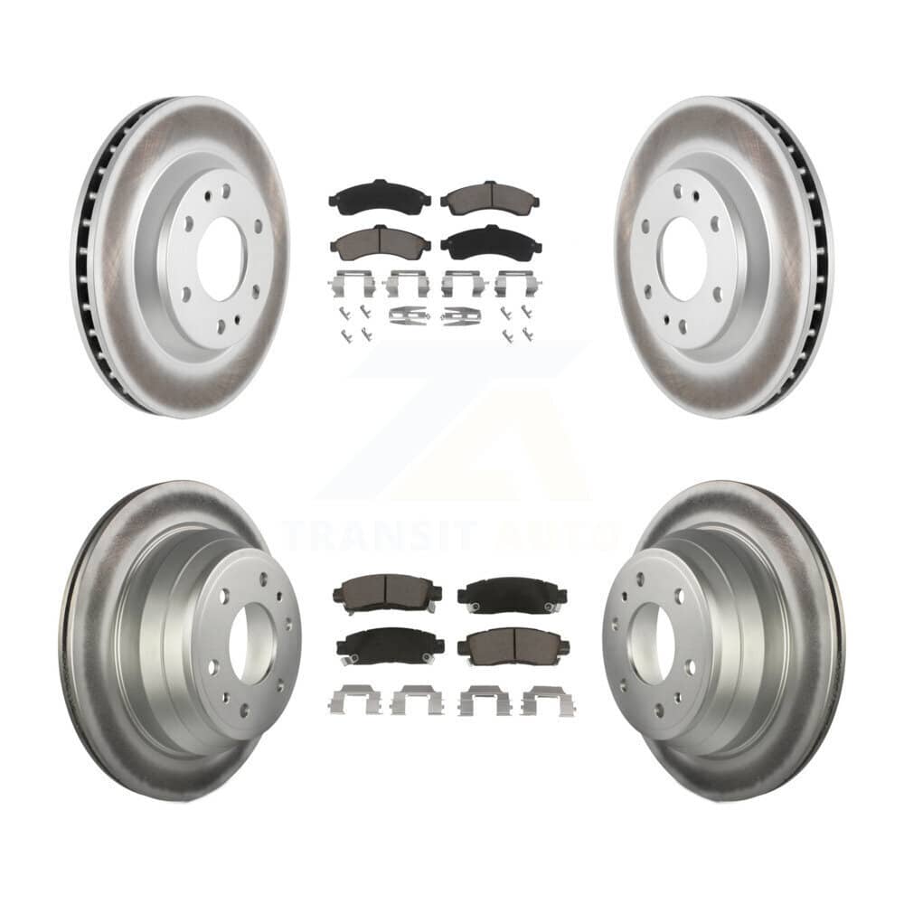 Transit Auto - KGC-101236 - Front and Rear Disc Brake Kits