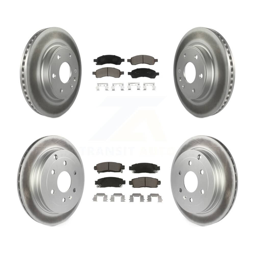 Transit Auto - KGC-101238 - Front and Rear Disc Brake Kits