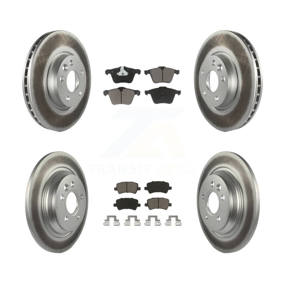 Transit Auto - KGC-101253 - Front and Rear Disc Brake Kits
