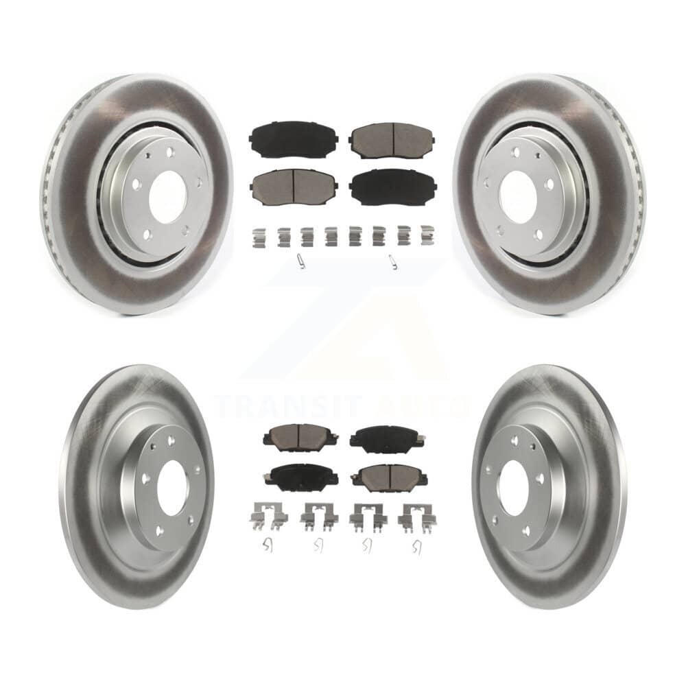 Transit Auto - KGC-101255 - Front and Rear Disc Brake Kits