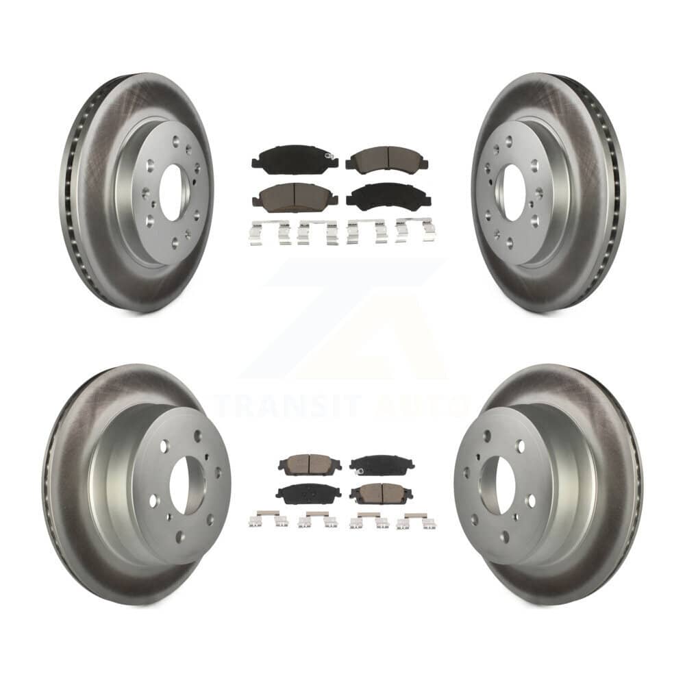 Transit Auto - KGC-101262 - Front and Rear Disc Brake Kits