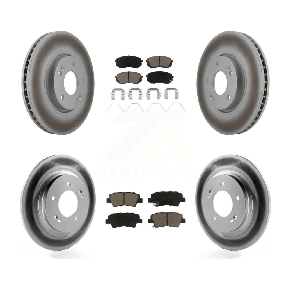 Transit Auto - KGC-101275 - Front and Rear Disc Brake Kits
