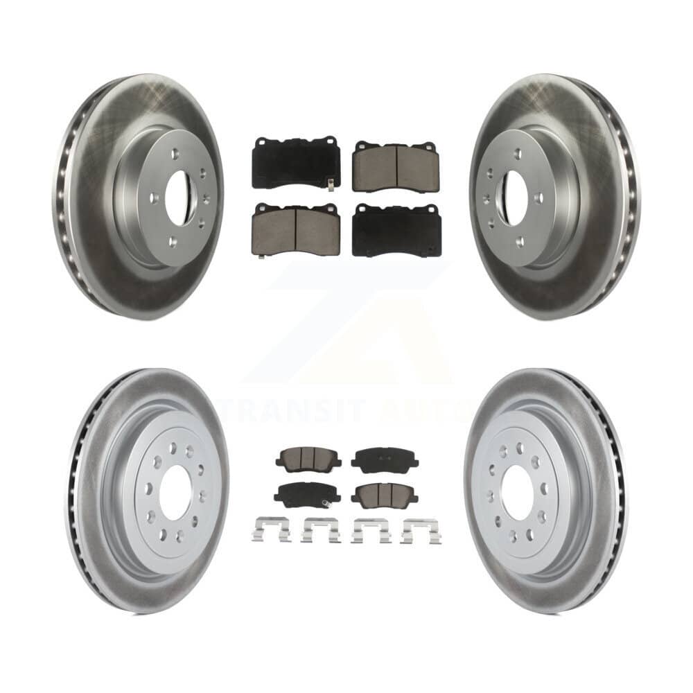 Transit Auto - KGC-101310 - Front and Rear Disc Brake Kits