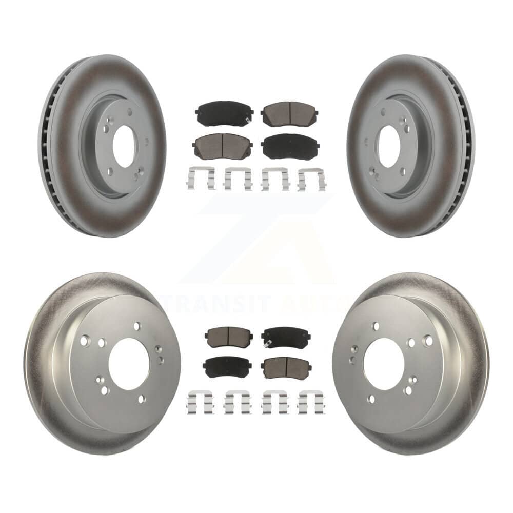 Transit Auto - KGC-101314 - Front and Rear Disc Brake Kits