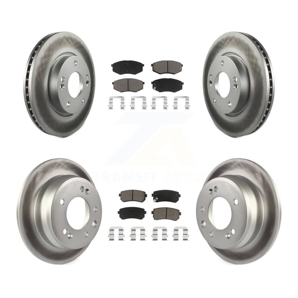 Transit Auto - KGC-101315 - Front and Rear Disc Brake Kits