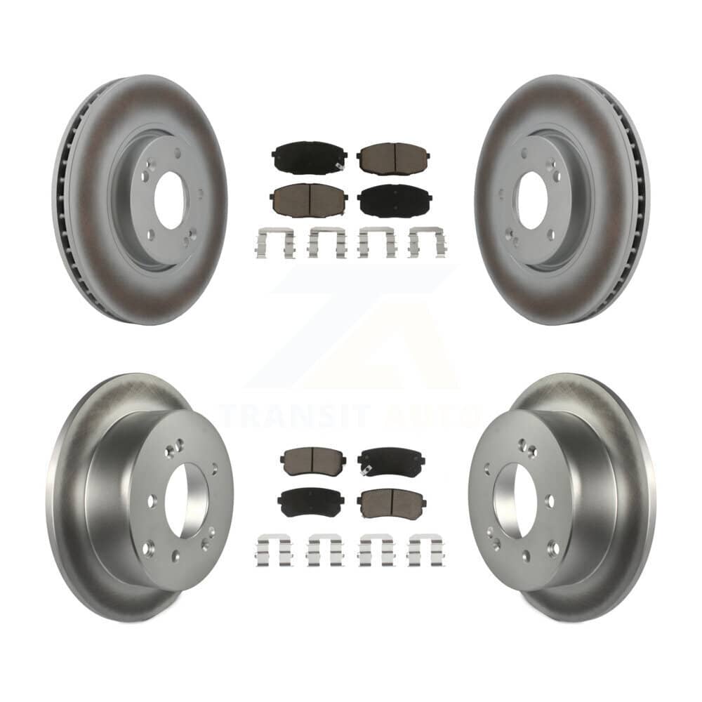 Transit Auto - KGC-101318 - Front and Rear Disc Brake Kits