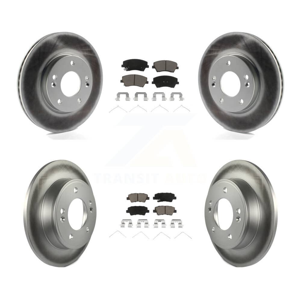 Transit Auto - KGC-101345 - Front and Rear Disc Brake Kits