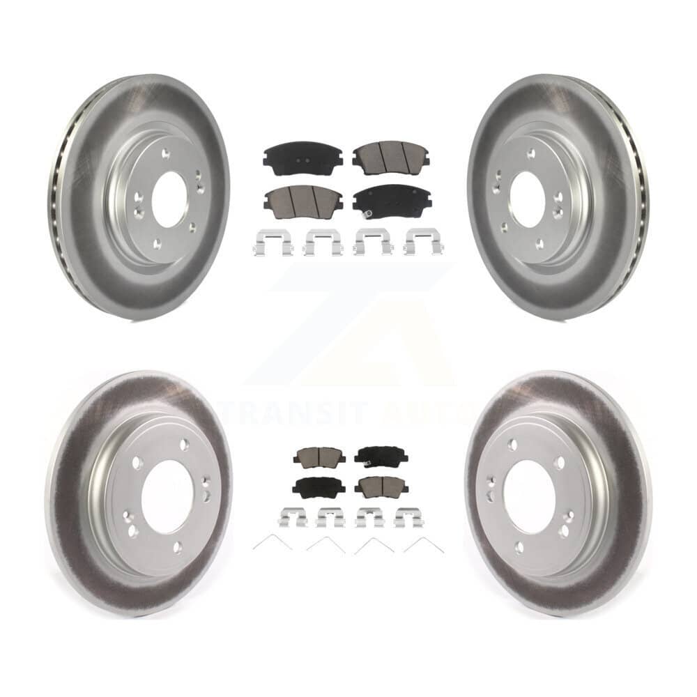 Transit Auto - KGC-101346 - Front and Rear Disc Brake Kits