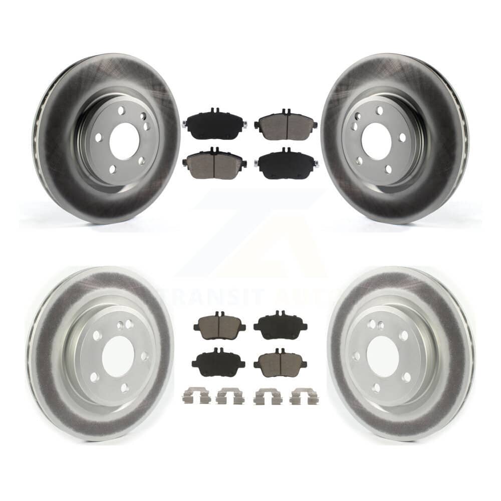 Transit Auto - KGC-101356 - Front and Rear Disc Brake Kits