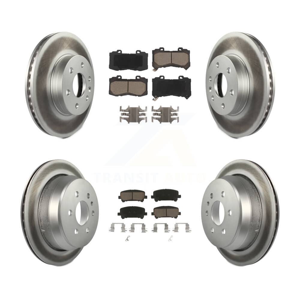 Transit Auto - KGC-101359 - Front and Rear Disc Brake Kits