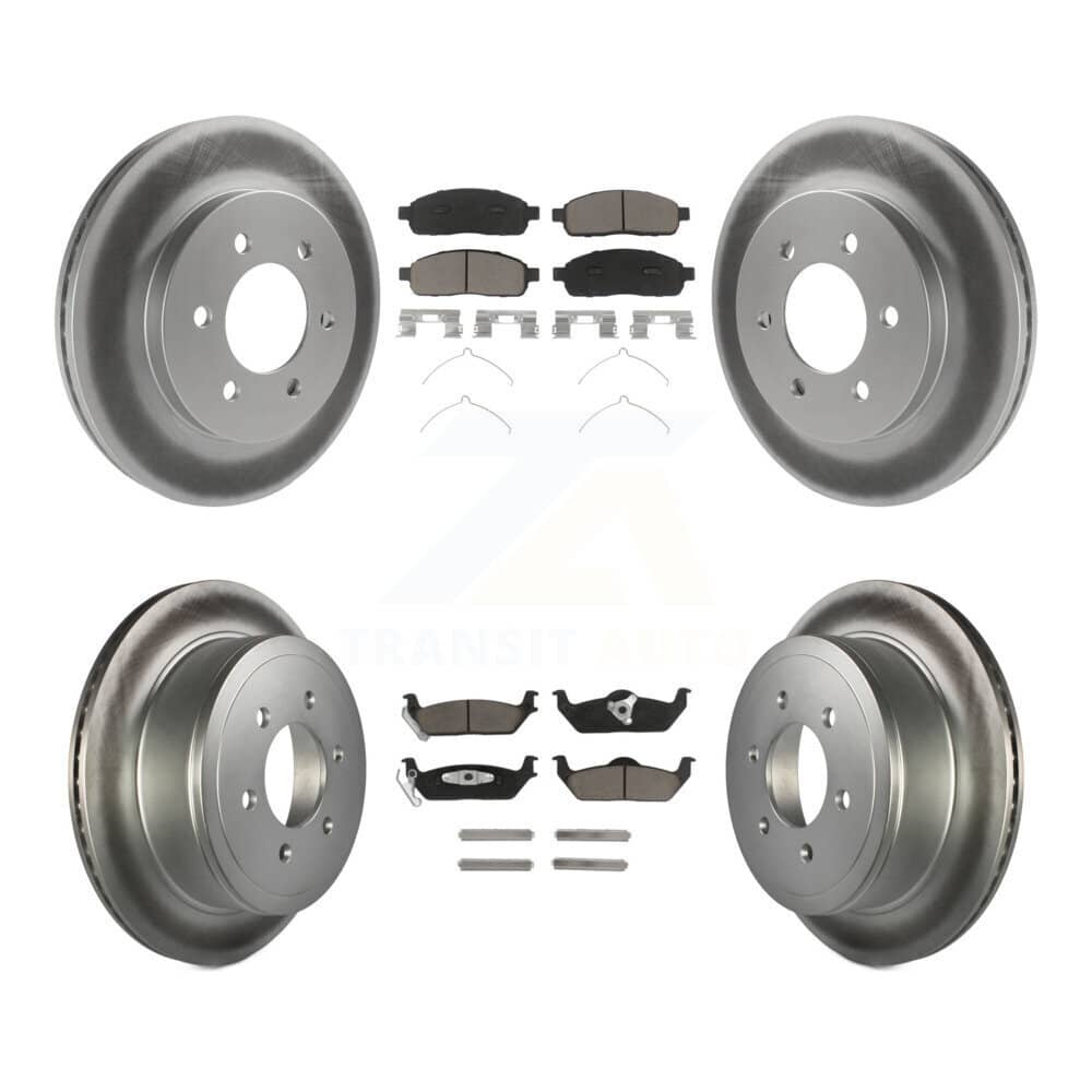 Transit Auto - KGC-101363 - Front and Rear Disc Brake Kits