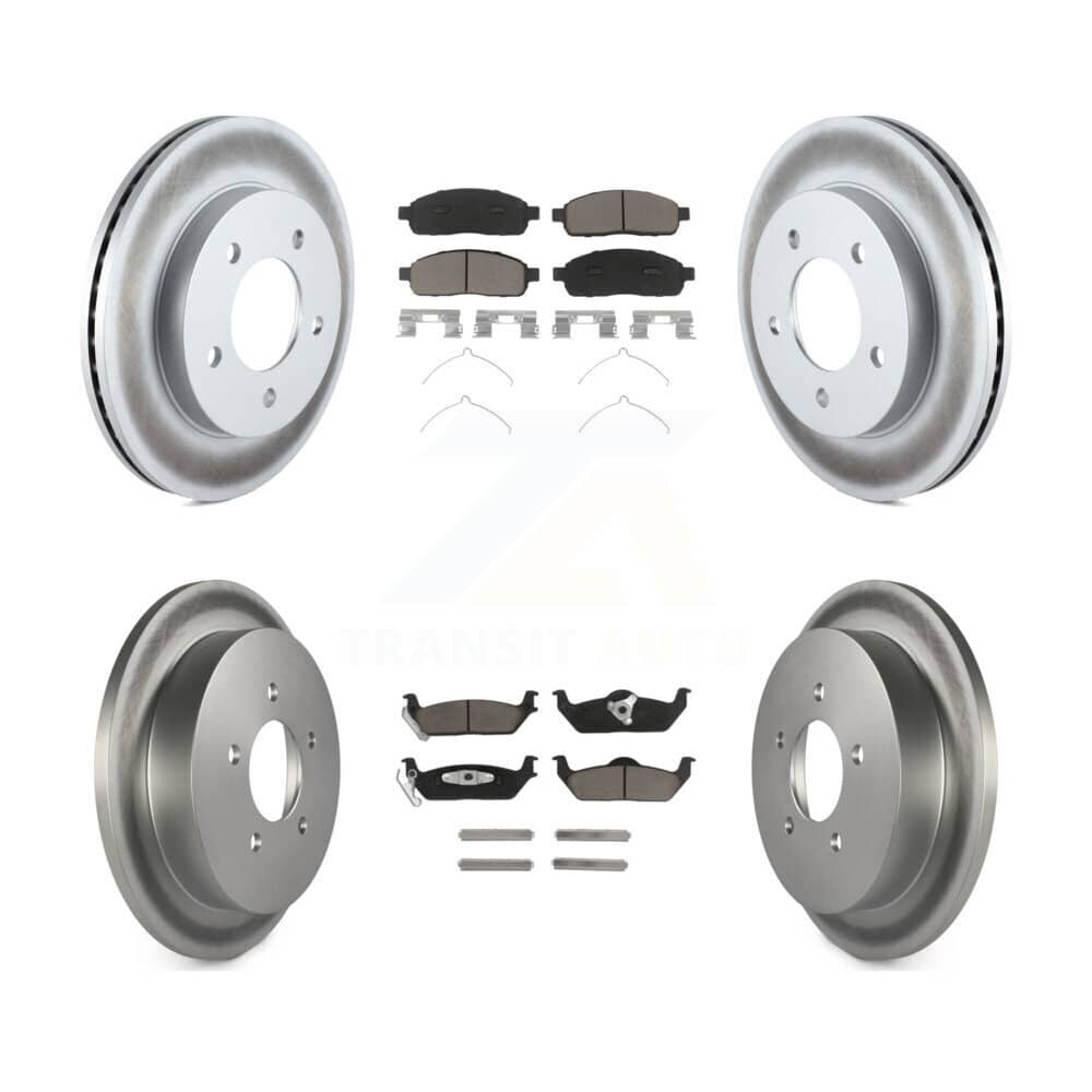 Transit Auto - KGC-101368 - Front and Rear Disc Brake Kits