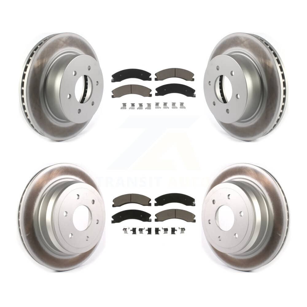 Transit Auto - KGC-101386 - Front and Rear Disc Brake Kits