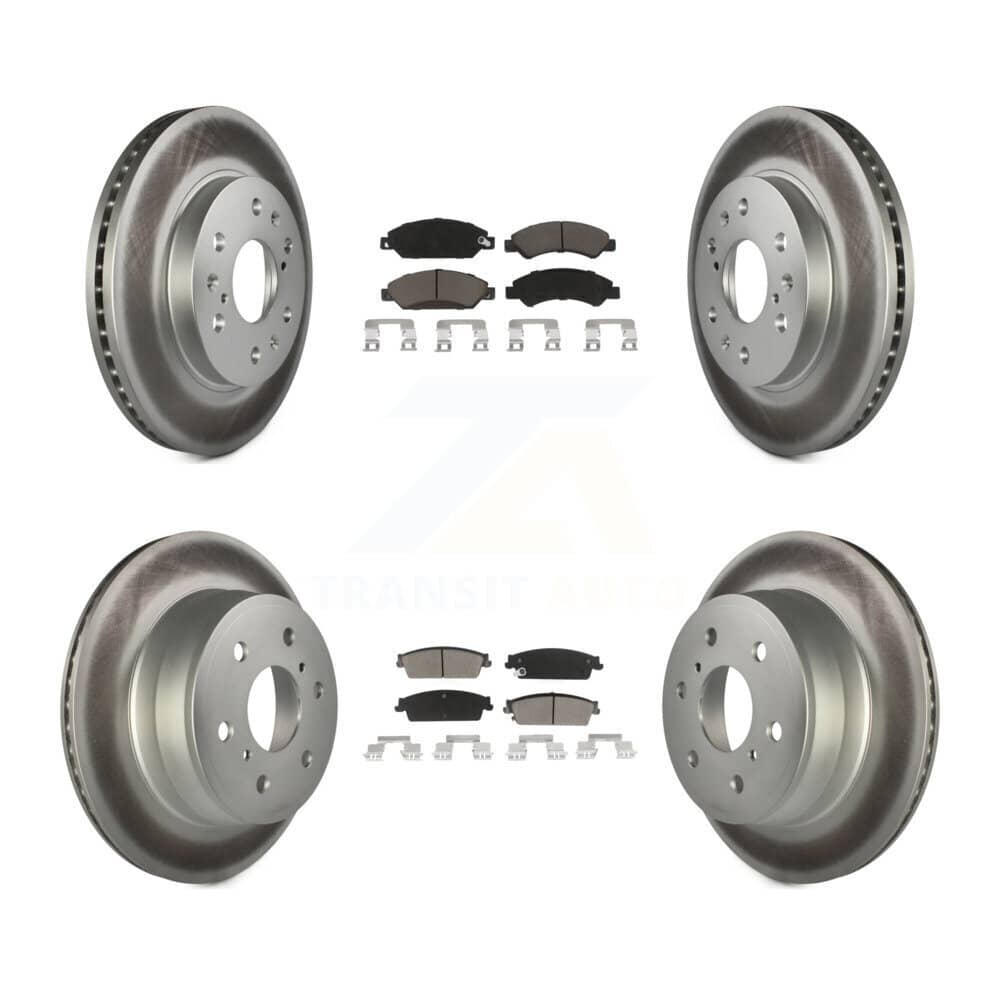 Transit Auto - KGC-101395 - Front and Rear Disc Brake Kits