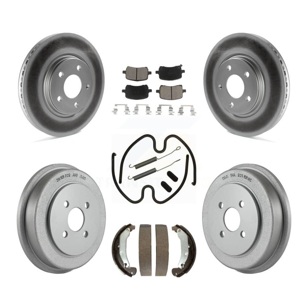 Transit Auto - KGC-101917 - Front and Rear Disc Brake Kits